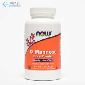 NOW Foods, D-Mannose, D-manoza v prahu, 85g