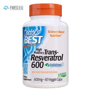 Resveratrol (Trans-resveratrol) 600mg, Doctor's Best