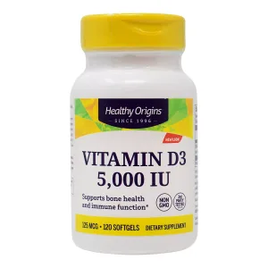 Vitamin D3 5.000 IU 120 softgels