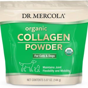Kolagen v prahu za mačke in pse (Organic collagen powder), Dr. Mercola, 144g