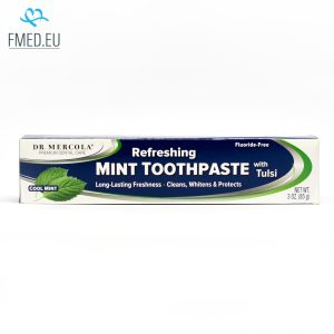 dr mercola natural toothpaste with Tulsi