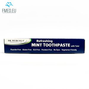 dr mercola natural toothpaste with Tulsi